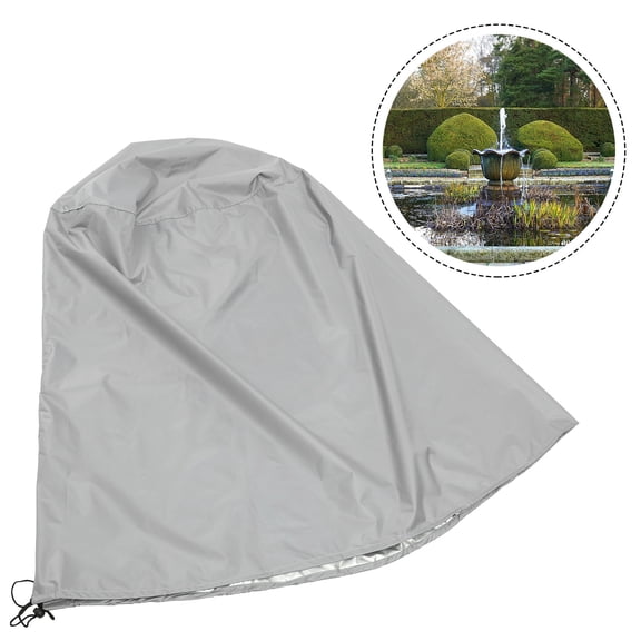 Raindrops  Waterproof Covers for Outdoor Features The Garden Fountain Dust