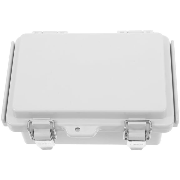 LABRIMP Waterproof Cord Box Electrical Enclosure Box Grey 1Set Electrical System Management