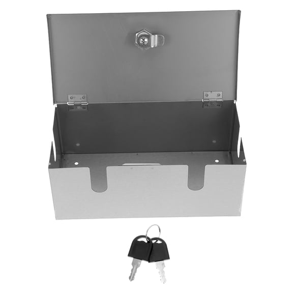 Raindrops Waterproof Outlet Box Stainless Steel Lockable Outdoor Socket Cover with Tight Sealing