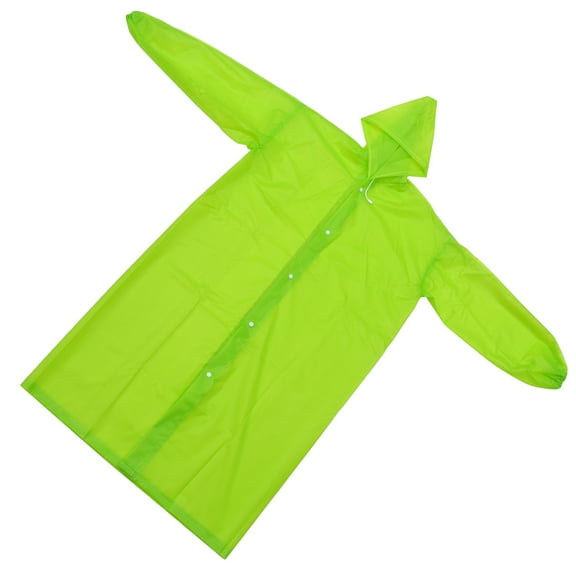 Raindrops  Waterproof Poncho Foldable Outdoor Raincoat Elastic Cuff Travel Miss