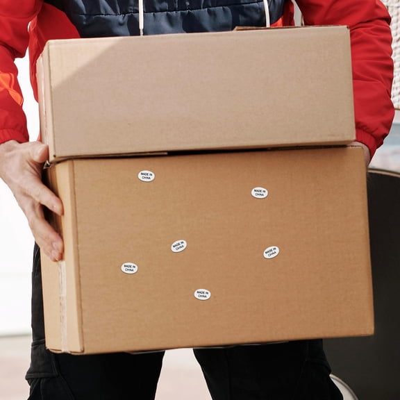 Raindrops 14440Pcs Made in China Stickers Silver Package Stickers Waterproof Self Adhesive for Product Labeling