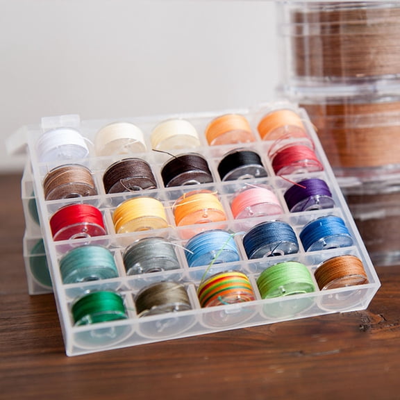 Raindrops Waxed Line for Supplies 25 Assorted Color Threads 0.55mm Round Waxed Cord