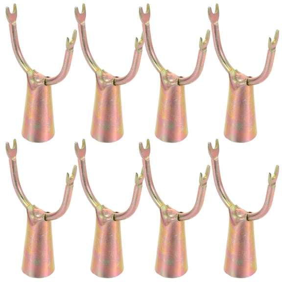 Raindrops Wear-Resistant Iron Tree Straightening Kit for Vineyard 10Pcs