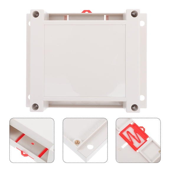 FOMIYES Plastic Junction Box for Indoor & Outdoor Use, Easy Quick Installation, Perfect for Electrical Systems and Wiring