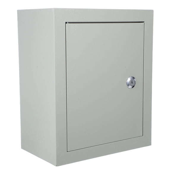 Raindrops Construction Enclosure Junction Waterproof Box Electrical Junction Box Silver Iron 1Set