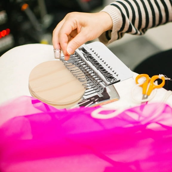 Raindrops Weaving Machine 1 Set of DIY Weaving with Natural Wood for Adults and Mending Clothes