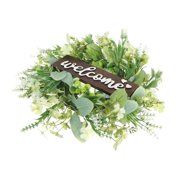 Raindrops Welcome Wreath Advent All-match Simulated Green Leaves
