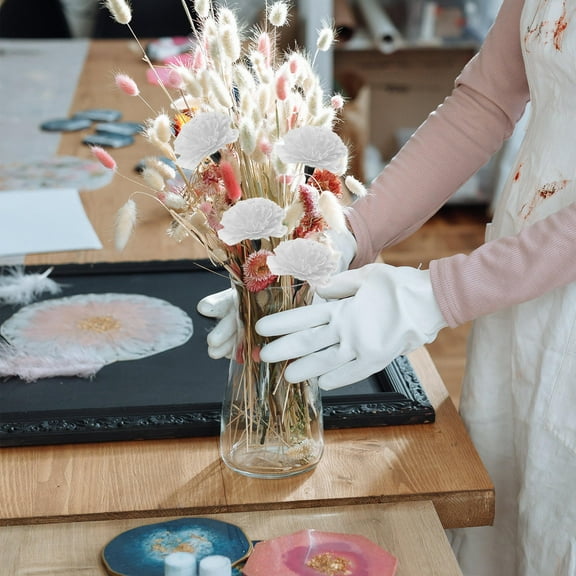 Raindrops Multi Use White Crepe Paper Roll for Arts and Crafts and Festive Events