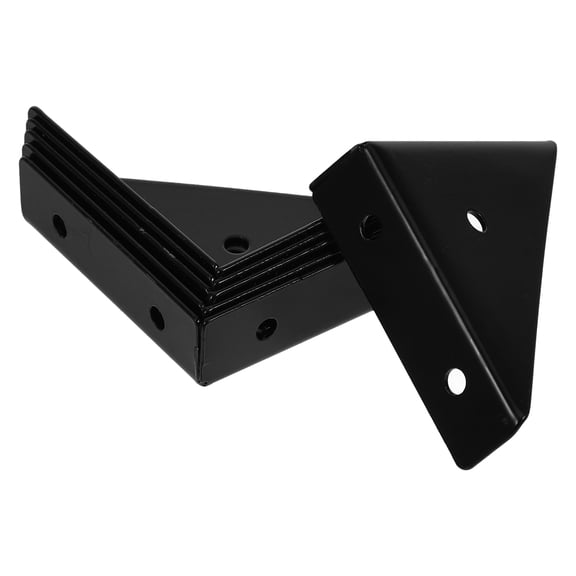 Raindrops White Iron Corner Braces for DIY Furniture Fixing and Decoration 6pcs Lightweight and