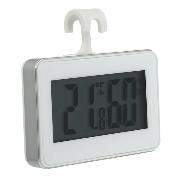 Raindrops Refrigerator Thermometer and Hygrometer Set - Temperature and Humidity Monitor for Fridge, 1 Piece