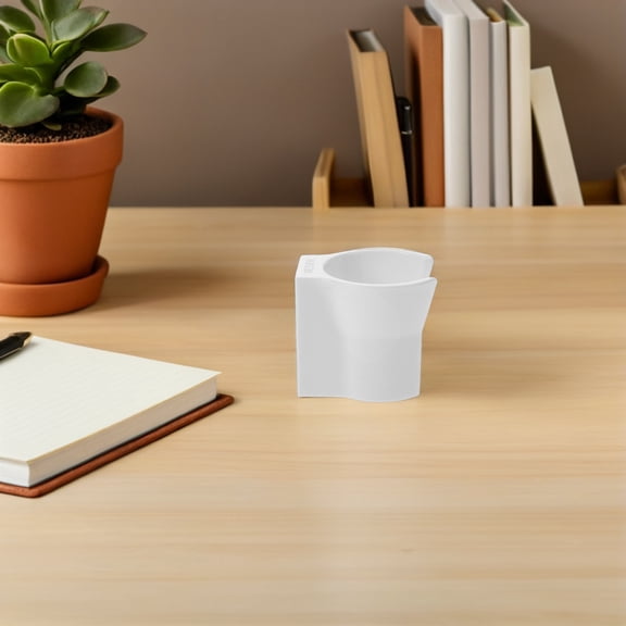 Raindrops Beauty Salon Hanging Organizer White Lightweight Holder for Device Accessibility