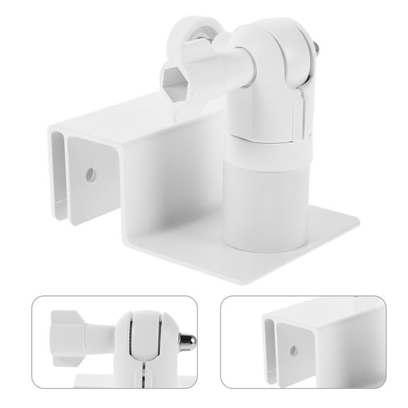 FOMIYES 1Set Outdoor White Camera Wall Mount Holder with Stable Installation and Multiangle Adjustment