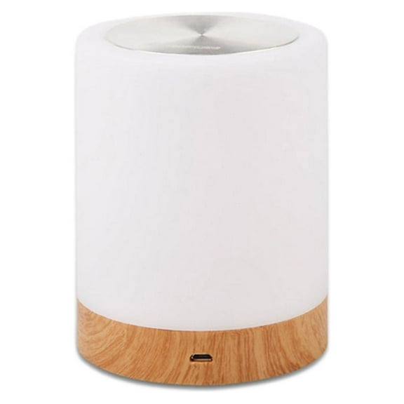 Raindrops White Touch Control Night Lamp with Warm White Light for Bedside or Table Polycarbonate 50000+ Hours Service Life