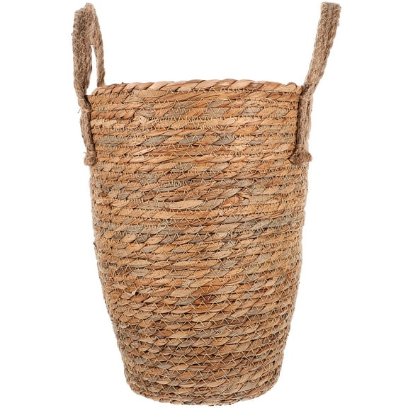 Raindrops Wicker Basket Large Floral Containers Pots for Indoor Plants Vases