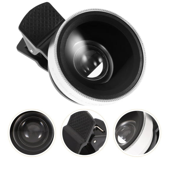 FOMIYES Metal Wide Angle Camera Lens for Smartphones with Portable Clip Design