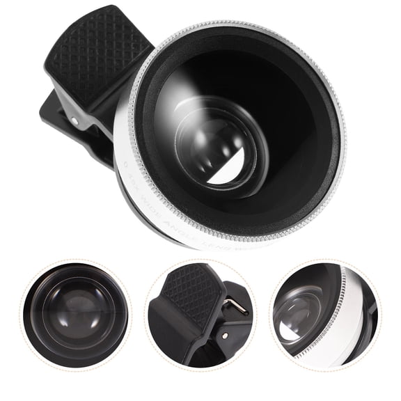 FOMIYES Metal Wide Angle Camera Lens for Smartphones with Portable Clip Design