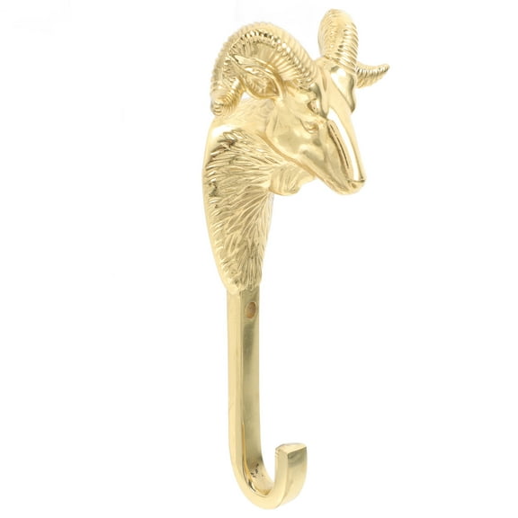 Raindrops Wild Animal Wall Hook Hanger Sheep Coat Hat Hook Decorative Rustic Farmhouse Wall Sculpture