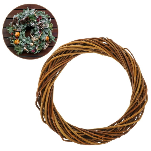 Raindrops Willow Wreath 1Pack Wreath for Diy Craft Wicker and Willow 20Inch