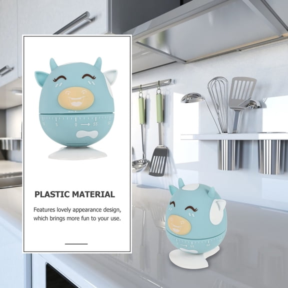 Raindrops Wind Up Mechanical Kitchen Timer No Batteries Required Fun Cartoon Design Perfect for All Ages