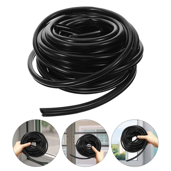 Raindrops window seal strip Sealing Strip Black 1Pack