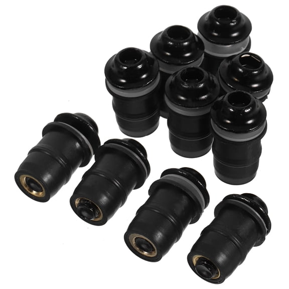 Raindrops Windshield Screws Bolt Motorcycle Windscreen Bolts Kit Black