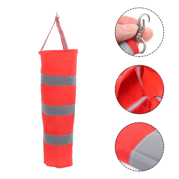 Raindrops  Windsocks Outdoor Festival Flags and Direction Bag Hanging Reflective
