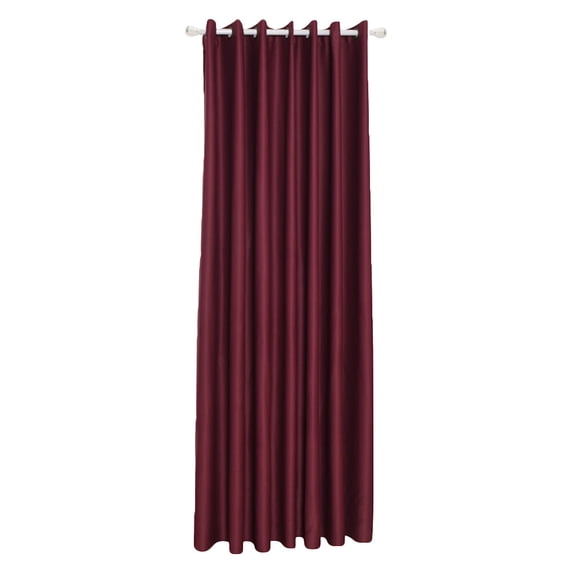 Raindrops Wine Red Thermal Blackout Curtains 1Set For Bathroom Windows With Privacy Protection And Sunlight Weakening
