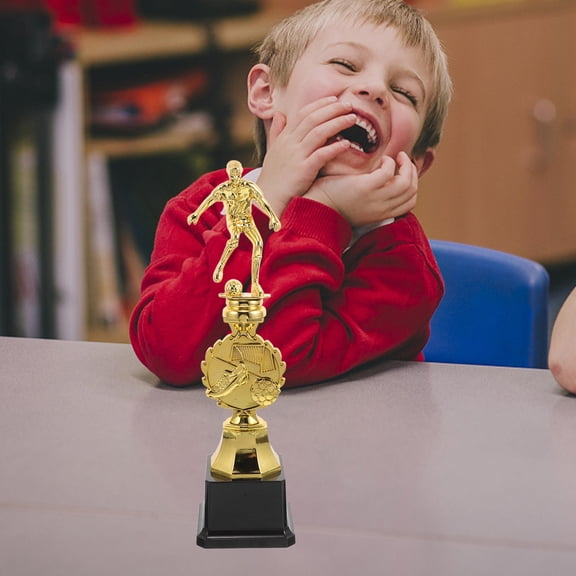 FOMIYES Plastic Soccer Trophy Award for Sports Events, Party Games, and Youth Soccer Competitions