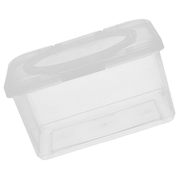 Raindrops Transparent Wipes Dispenser for Bathroom Bedroom and Living Room