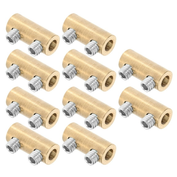 FOMIYES Golden Copper Wire Connector Nut Kit for High Load Capacity Electrical Connections 1 Set