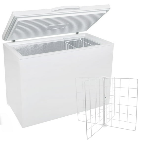 Raindrops Multifunctional Freezer Divider, White Iron, Adjustable, Breathable, Versatile for Daily Use