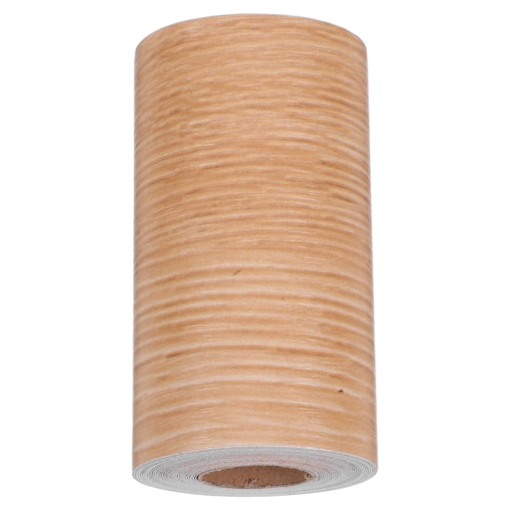 Raindrops Waterproof Khaki Wood Grain Wallpaper Border Roll For Walls Furniture Doors Windows Floors Homeowners