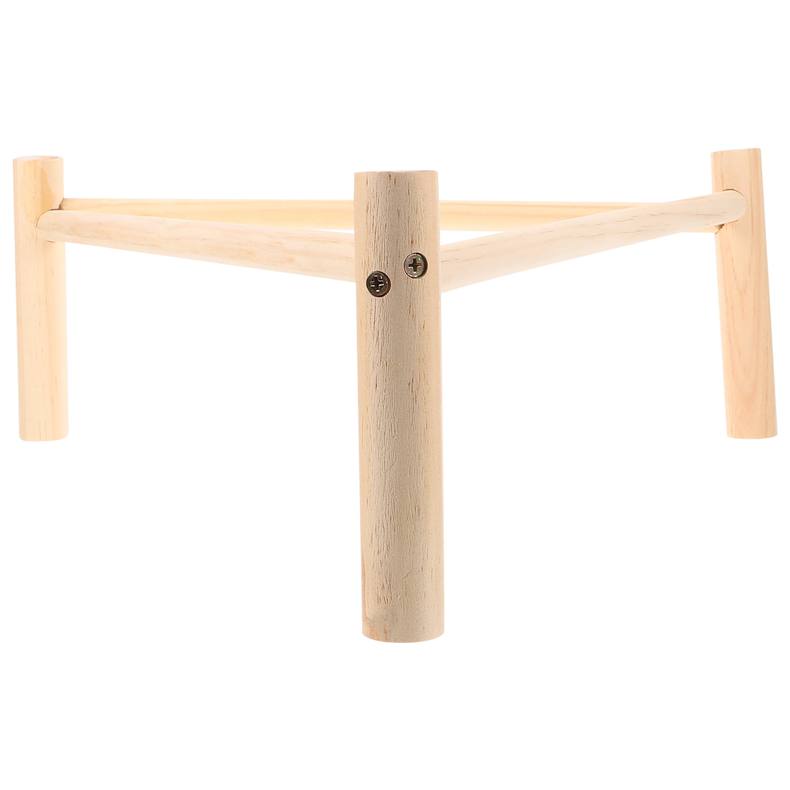 Raindrops Wood Perch Play Stand Bird Pet Toy Chicken Roosting Bar Chicken Coop Toy Wood Chicken Perch