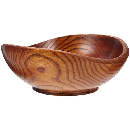 Wood Salad Bowl Set Wood Fruit Bowl Decorative Snack Dish Home Essentials