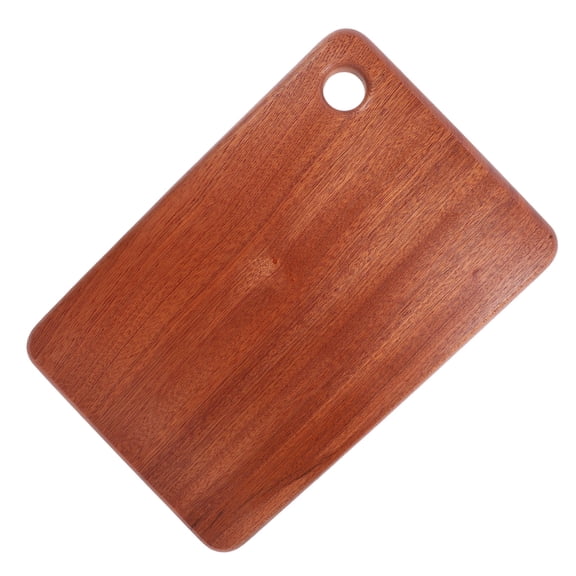 Raindrops Wood Snack Tray Rectangular Sleek Design Carving Board For Cooking 1Pack