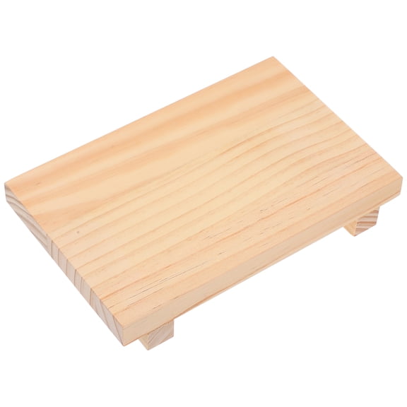 Raindrops Wood Soap Dish Board Multi-Use Vanity Tray Board Wooden Vanity Soap Dish Bathroom Supply Soap Holder For Shower Home Accessory