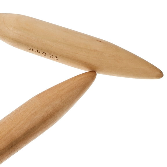Raindrops Knitting Needle Multi 1Pcs 80X2.5Cm 20Mm Wood