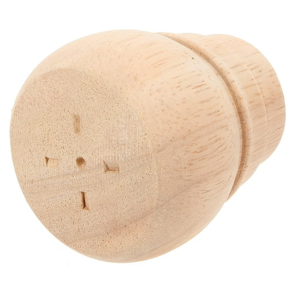 Raindrops Wood Table Legs Unpainted 1Set 3.1x3.1in