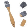 thumbnail image 1 of SHINYPASING Outdoor Barbecue Brush Chocolate Wooden Handle 1Pack, 1 of 8