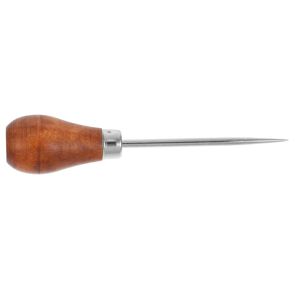 Raindrops Scratch Awl Tool Diy Crafting Awl Brown 1Set