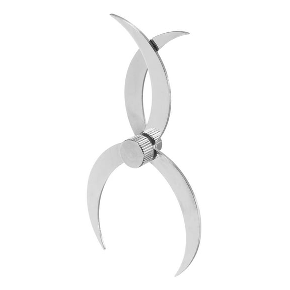Raindrops Stainless Steel Thickness Measuring Tool for Wall Thickness Measurement Silver 1Pack