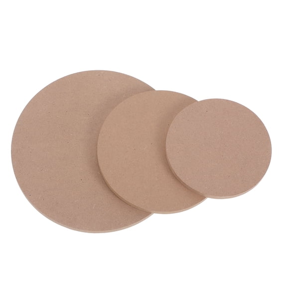 Raindrops Worgeous 3pcs Pottery Molds for Clay Smooth Surface Wooden Tools Compressed Density Boards Ceramic Slump Molds for Pottery Shapes