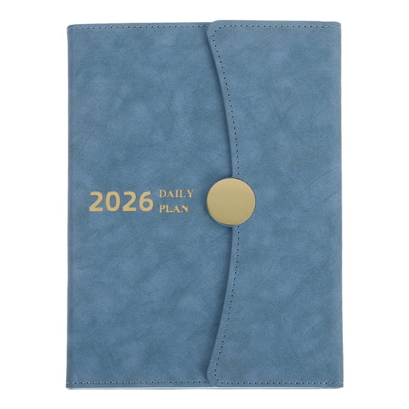 Raindrops Daily Planner Notebook Sky Minimalist Work Organizer Journal for Notes and Scheduling 1 Piece