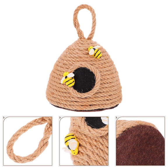 Raindrops Bee Themed Decor Beehive Decor Light Brown 1Pcs