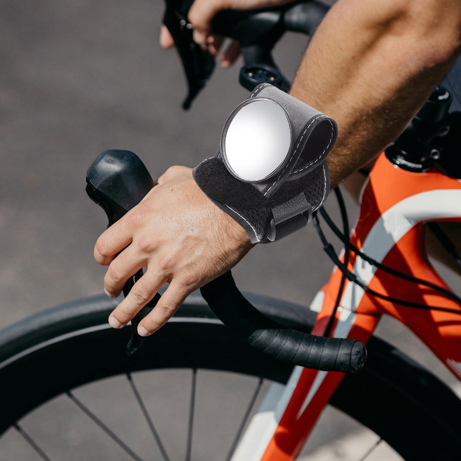 bicycle mirror gloves ROCKBROS Mountain Bike Shock Absorption Half-finger Reflective Gloves-S227, 2XL crafted for fearless riders who demand nothing less than the best UK launch for Looky cyclists'