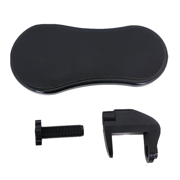 Raindrops Wrist Rest for Computer Keyboard Desk Extender Arms Pad Black