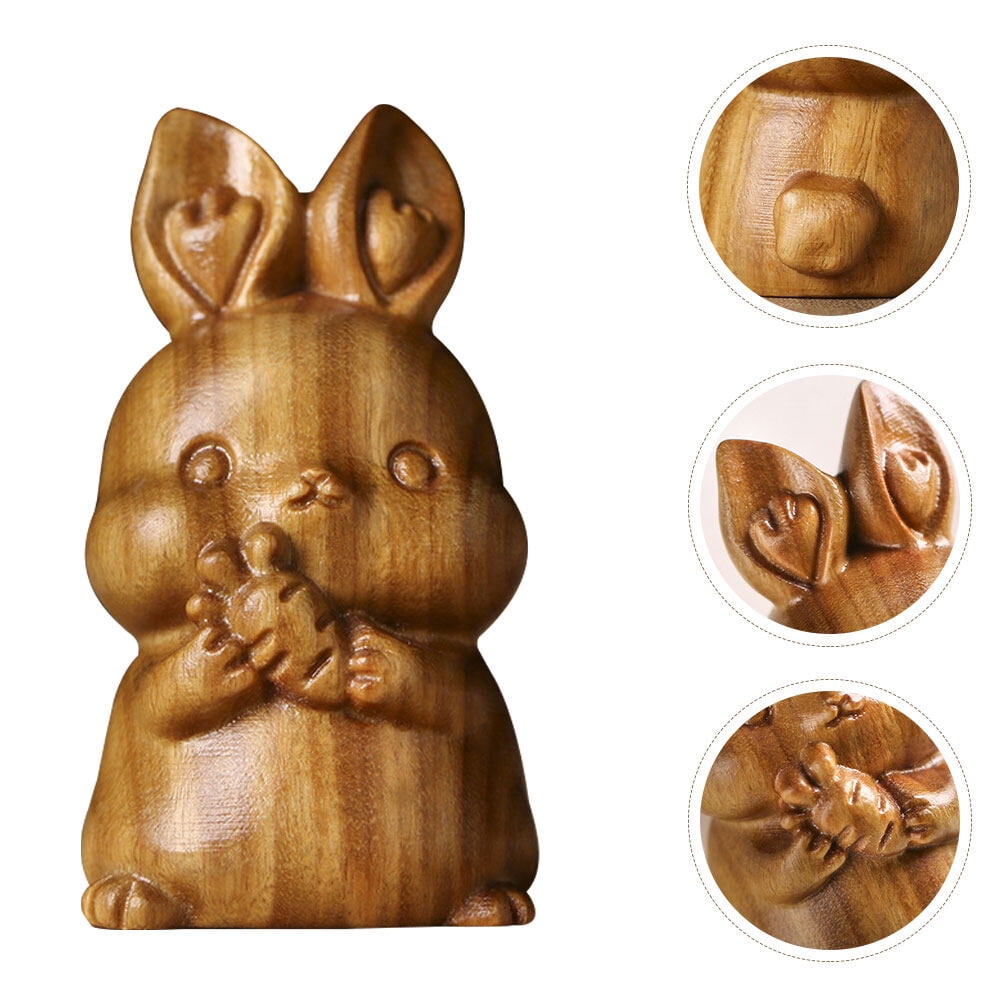 Raindrops Year of The Rabbit Office Small Size Ornament Creative Decor ...