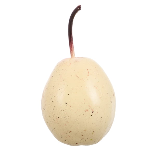 FOMIYES Realistic Yellow Artificial Pear Plastic Fruit Decoration for Home, Table, Party, Photography, Event, and Display Props
