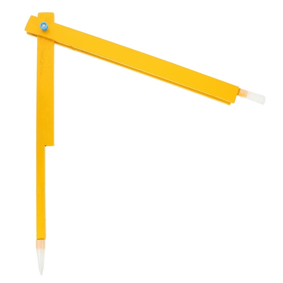 Raindrops ABS Wooden Metal Large Circle Compass for Math Classrooms Physics Exercises Teachers Students Multifunctional Ruler Set