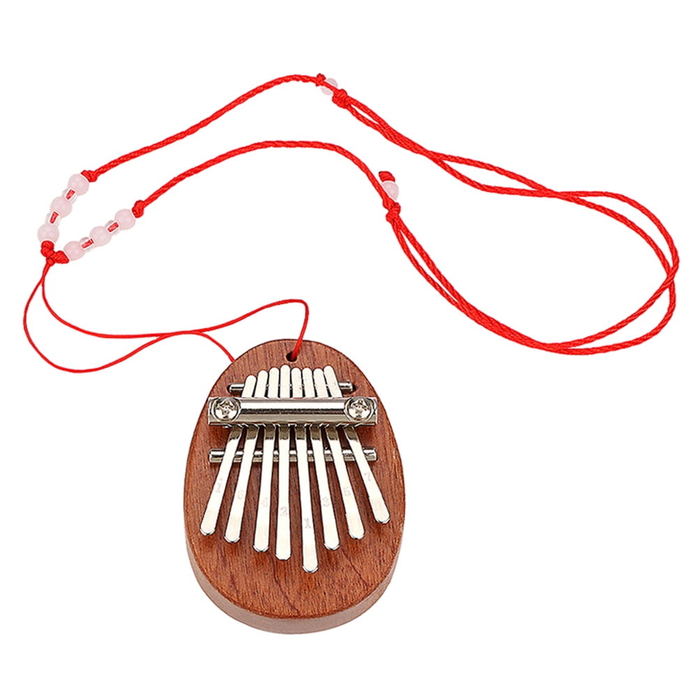 Raindrops Yinkalimba Thumb-piano Lap Harp Instruments Child Light Brown ...